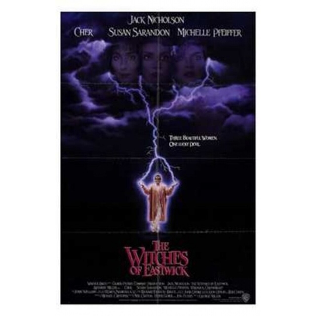 Pop Culture Graphics The Witches of Eastwick Movie Poster (11 x 17) - Item MOV244230